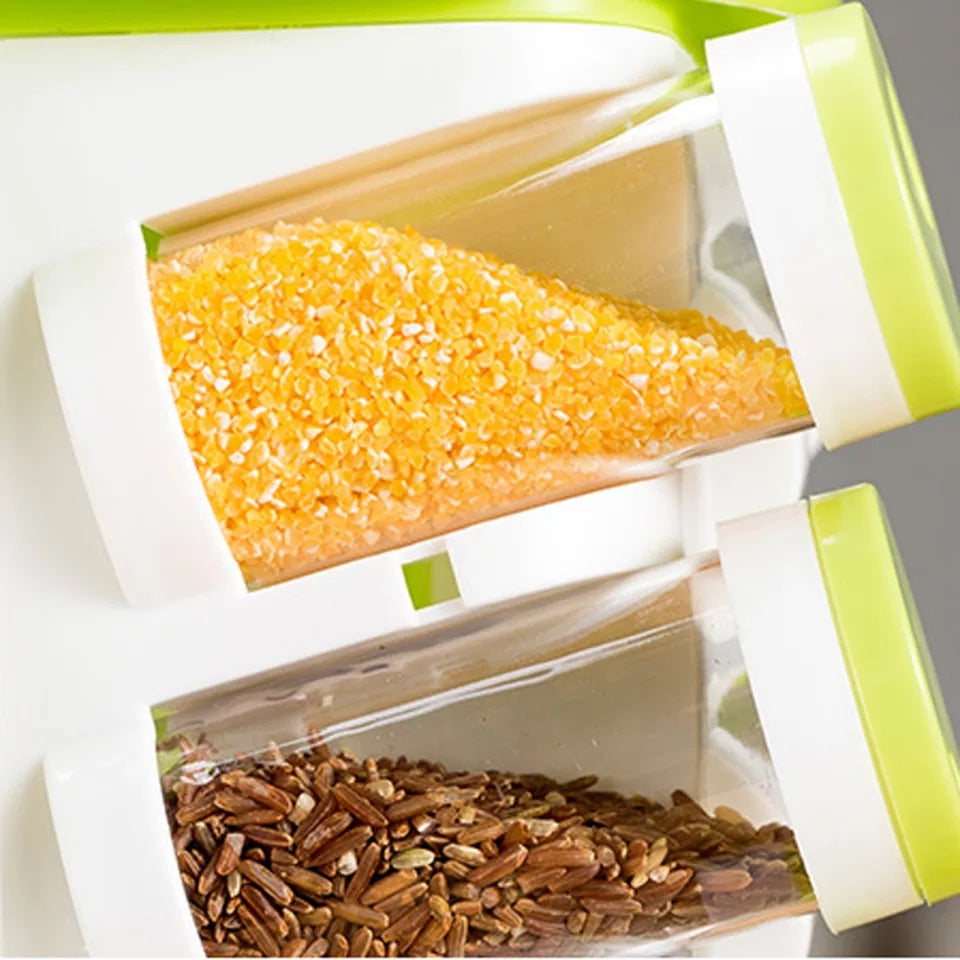 Étagère à épices 16 en 1 avec porte couverts Compact Rotatif